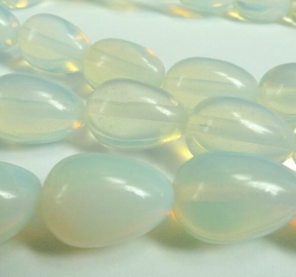 Opalkvarts dråber 10x14mm