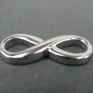 Infinity mellemled i stål 1 stk.
