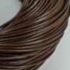 10 meter Lædersnøre brun 2mm