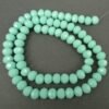 6x8mm Mint Green glasrondeller