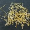 18mm. FG Perlestave med øje 0,7mm(100stk)