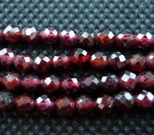 Facetterede granater 3mm