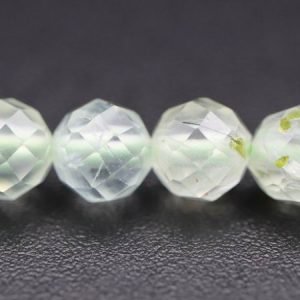 Facetteret Prehnit 4 mm PREHN 002 6