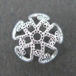 FS perlekapper, swirl 10mm(10stk)