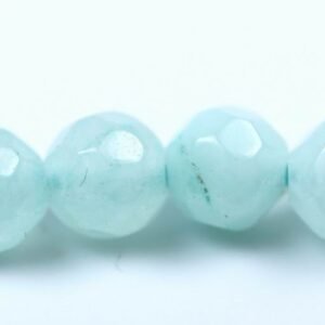 'Jade', Pale Cyan facetterede 4mm