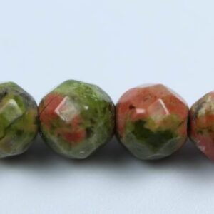 Facetteret Unakit 4mm