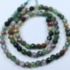 Facetterede, Indian Agat 4mm
