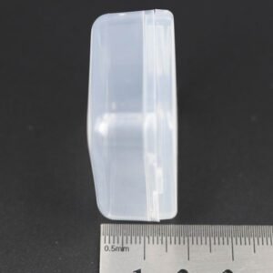 10 stk små plastæsker(ca. 4x4cm)