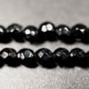 Sort agat 3 mm