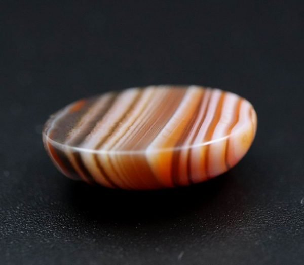 13x18 mm ovale cabochoner i stribet agat 2 stk. - Image 4