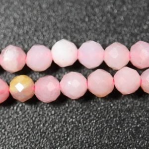 Facetteret Pink Opal 2 mm STDIV 224 2
