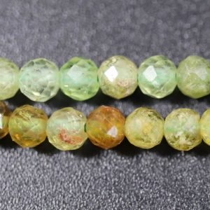 Facetterede, grønne granater 3 mm IMG 2697