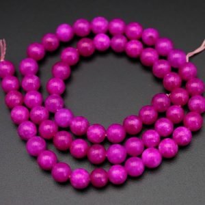 Jade, Fuchsia 6 mm