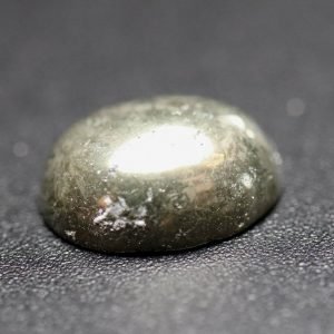 2 stk. Pyrit cabochoner 8x10mm CAB 040 2