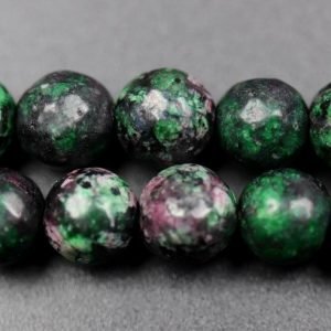 Ruby in Zoisite, facetterede 6 mm ZOISITE 002 2