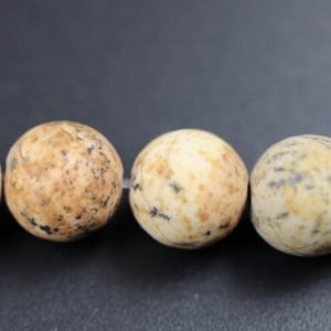 Frostet Billedjaspis 8mm