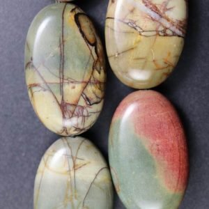 Ovaler i Red Creek Jaspis 15x24 mm JASPIS 089 5