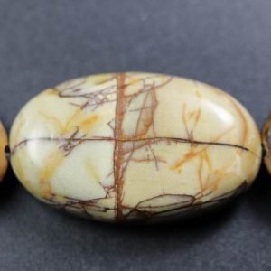 Ovaler i Red Creek Jaspis 15x24 mm JASPIS 089 7