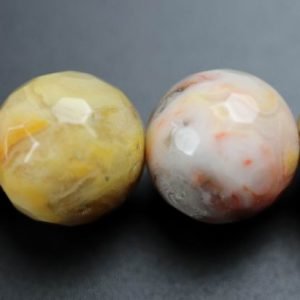 Facetslebet Crazy agat 12mm