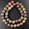 Facetteret Leopard Jaspis 10mm
