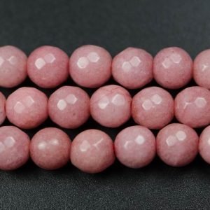 'Jade', LightCoral facetterede 6mm JADEF 046 2