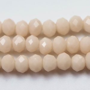 3x4 mm Powder Puff glasrondeller