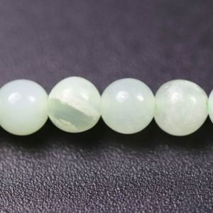 Runde perler i 'ny jade' 3 mm