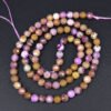 Lepidolit facetterede 4 mm