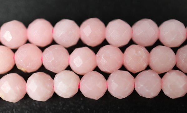Facetteret Pink Opal 3,5 mm - Image 3