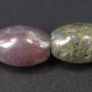Ovaler i Indian agat 8x12mm