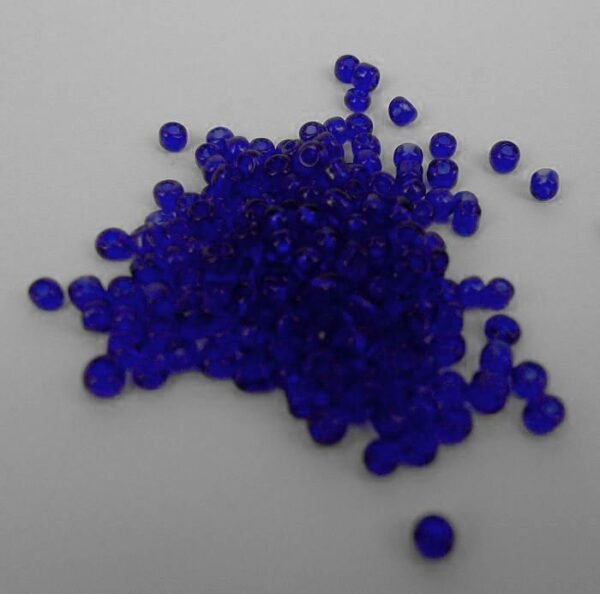 2 mm Seed beads, Mørkeblå(20 gram)