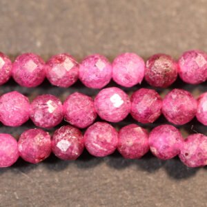 Corundum/Rubin facetterede 3 mm