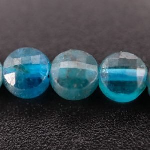 Facetterede mønter i Apatit 4x2,5 mm