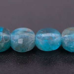 Facetterede mønter i Apatit 4x2,5 mm
