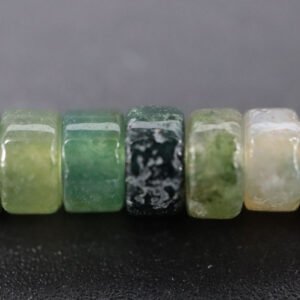 Heshi perler i Indian agat 4,5 x 2.5 mm AGAT 300 4