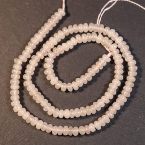 Kitfarvede rondeller i 'jade' 2,5x5mm