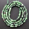 Facetteret Ruby in Zoisite 3 mm