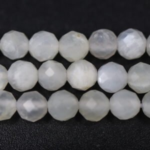 Moonstone, facetterede 4mm