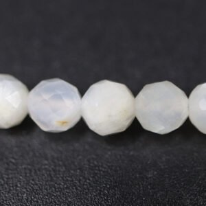 Moonstone, facetterede 4mm