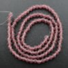 Matte, Bikoniske glasperler Indian Red 3,5mm