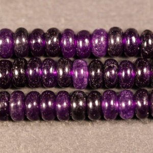 Lilla rondeller i 'jade' 2,5x5mm