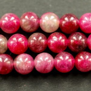 Berry Red Jade 6 mm Berry Red Jade 6 mm