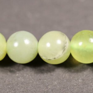 Runde perler i 'ny jade' 4 mm