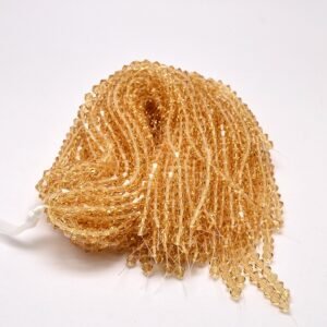 Sandy Brown facet bicone 3,5 mm