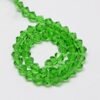 Spring Green facet bicone 3,5 mm