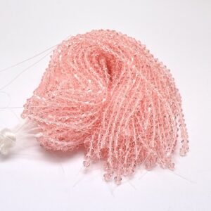 Light Pink facet bicone 3,5 mm