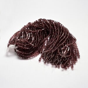 Rosy Brown facet bicone 3,5 mm