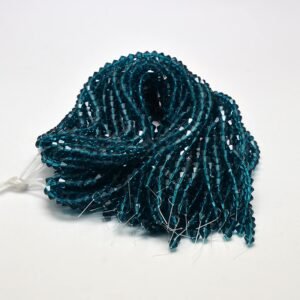 Steel Blue facet bicone 3,5 mm