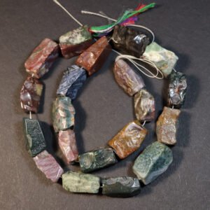 Firkantede nuggets i Fancy Jaspis