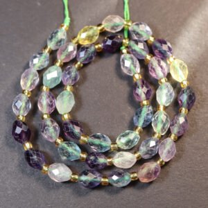 Facet ovaler i Fluorit